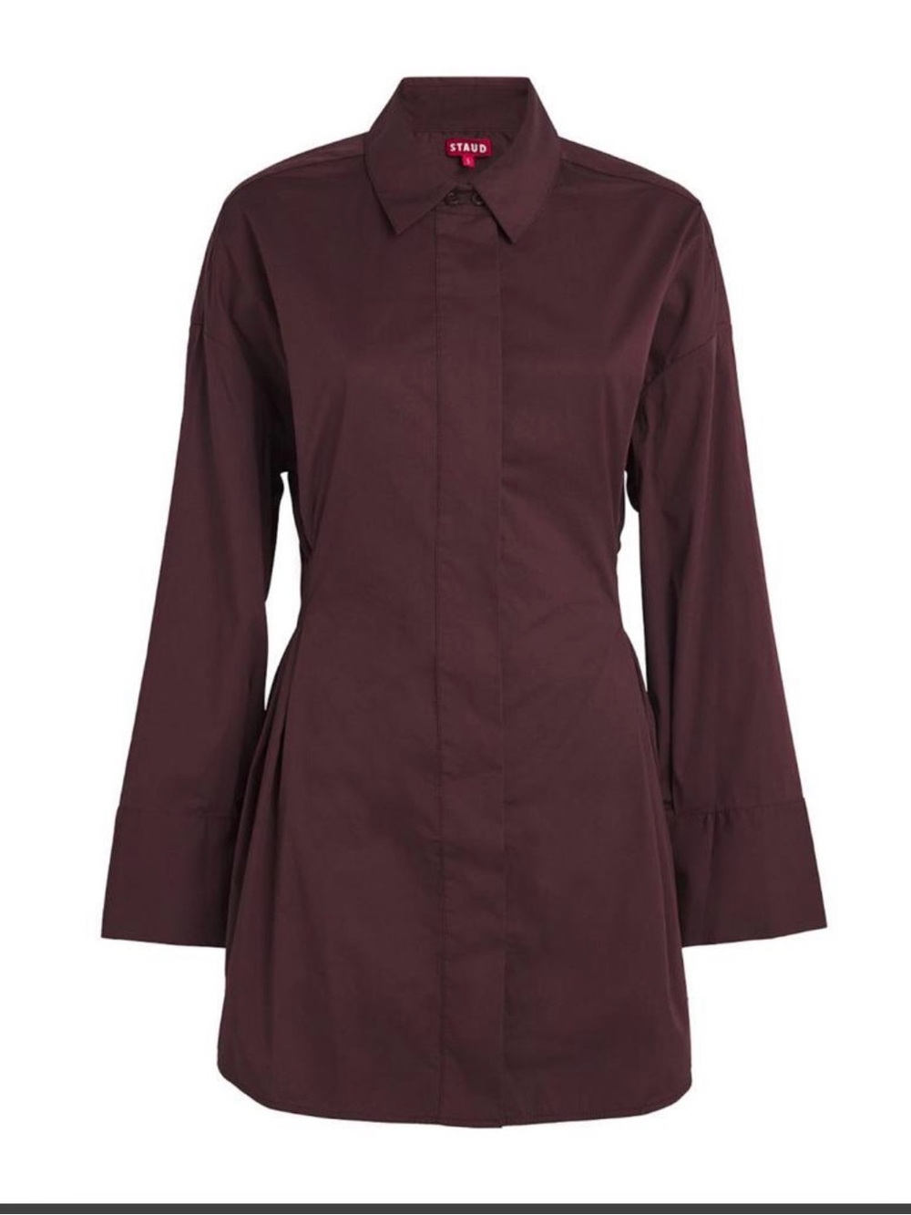 Staud Cindy Shirt Mini Dress